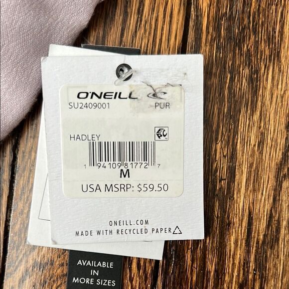 O'Neill Hadley Strapless Jumpsuit with Ruched Sweetheart Neckline NWT - Picture 3 of 11